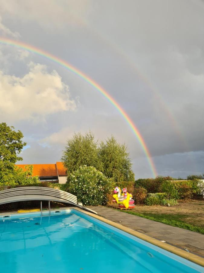 Ty Grain De Sel : Logement Privatif Avec Piscine, Jardin Et Patio Villa Chauve Exterior photo